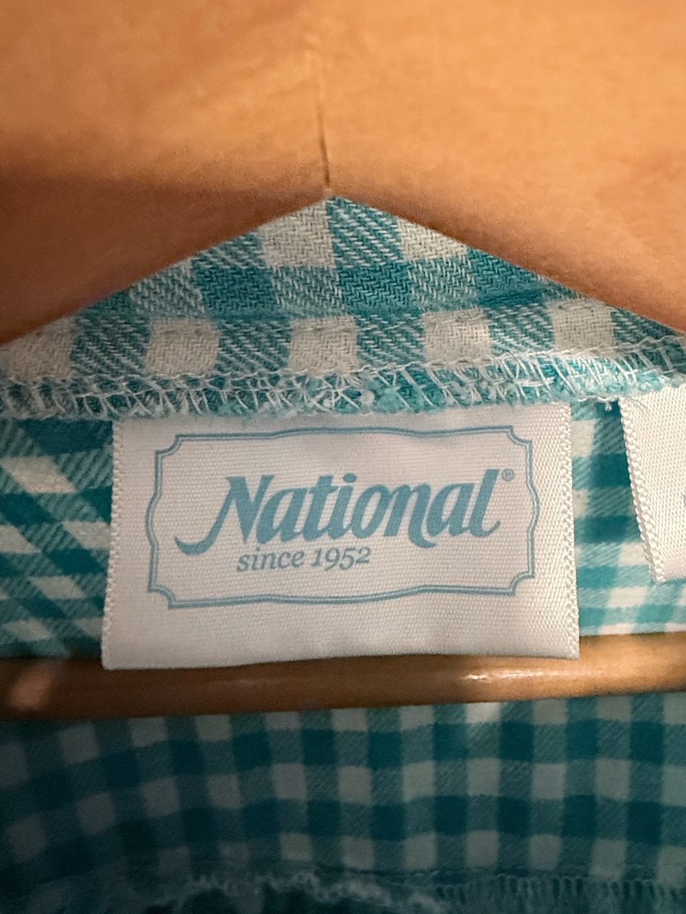 Gingham House Dress Cotton Snap Front Cottagecore Prairie Farmhouse Small - Picture 7 of 7